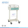 AG-MT031 drawer with 304 stainless steel handle medical utility cart